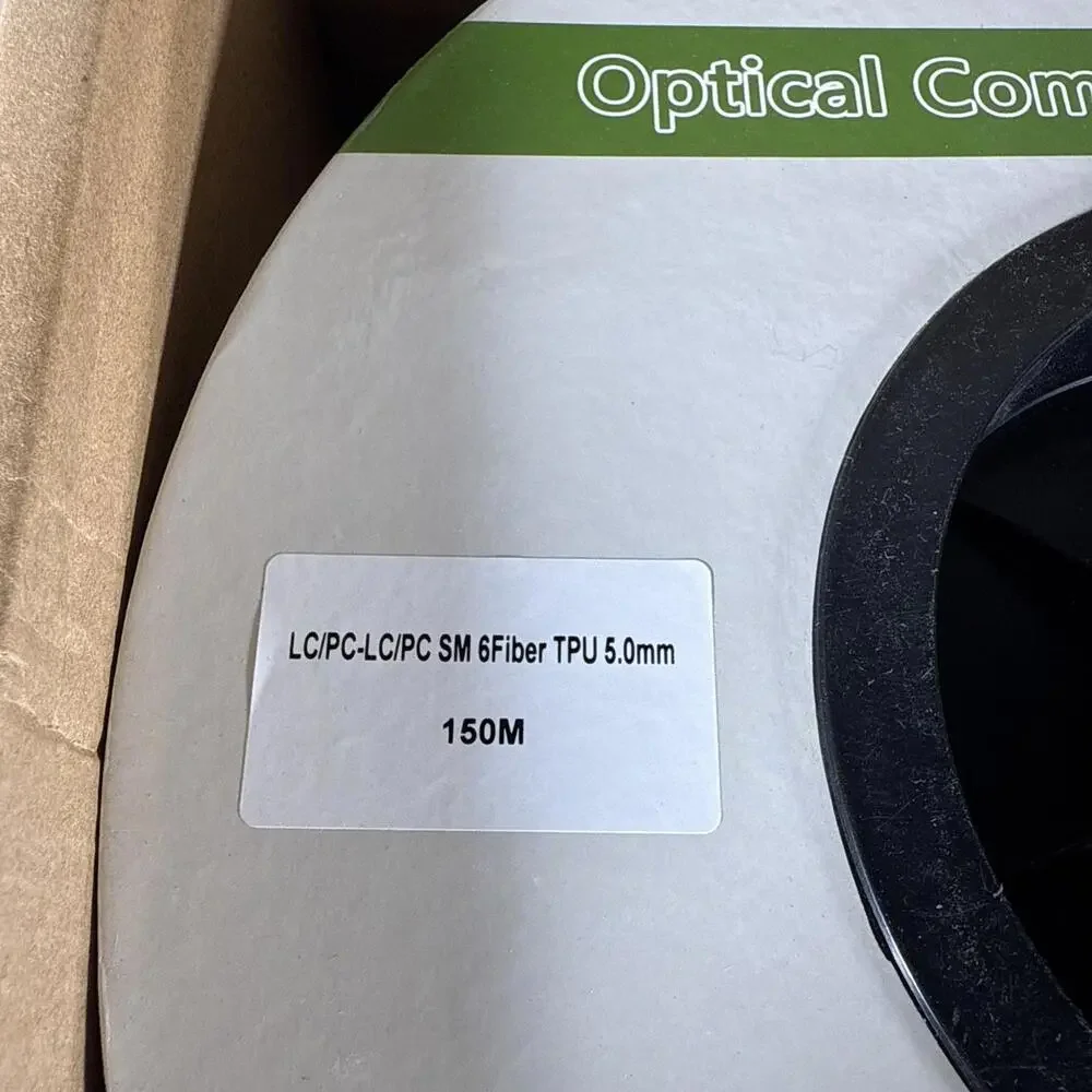 Yutianhome Fiber Optic Cable LC/PC-LC/PC SM 6Fiber TPU 5.0mm 150 M (492 FEET)